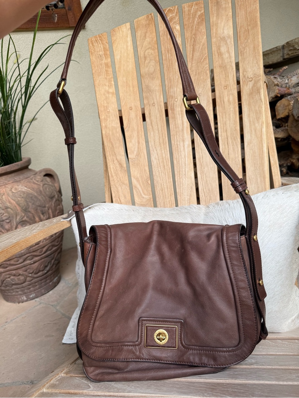 Marc by Marc Jacobs Saddle Flap Bag